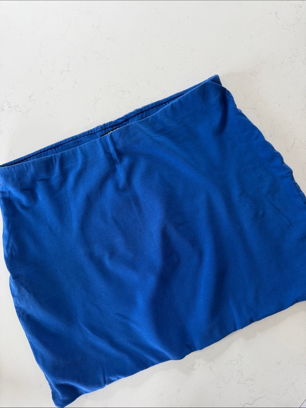 Express Royal Blue Mini Skirt